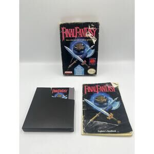 Final Fantasy -Nintendo NES- Complete In Box w/ Manual